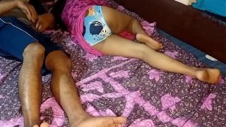 Amateur desi young couple stripping then hardcore fucking