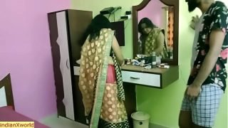 Indian big boobs hot sex with sexy maid Real Desi sex