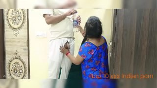 Lusty desi bhabhi loves taste of desi cum